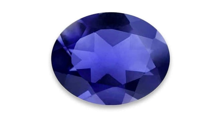 Top Ta Square Step AAA Grade Brazil Natural Fine Rich Purple Blue Iolite 