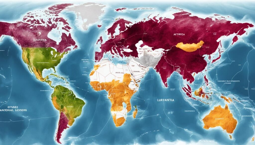 Global garnet sources