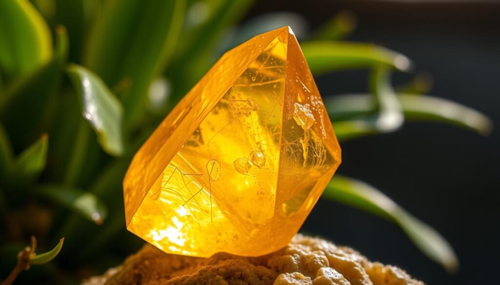 citrine crystal